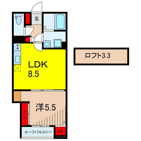 ETOREIMIの物件間取画像